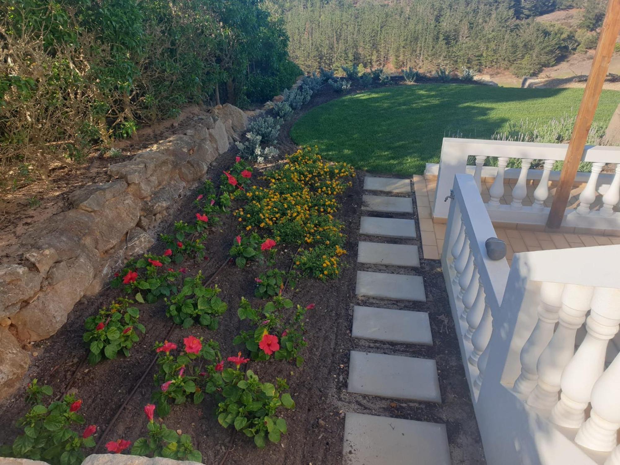 Stunning Villa With Pool & View Near Beach Budens Kültér fotó